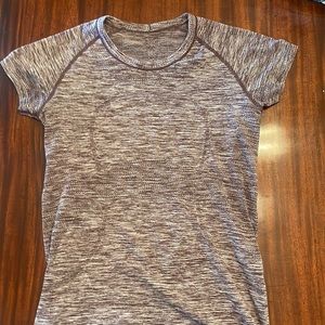 Lululemon purple workout top